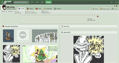 Desktop Screenshot of kai-luna.deviantart.com