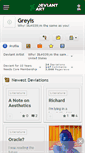 Mobile Screenshot of greyis.deviantart.com