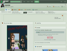 Tablet Screenshot of ogoon.deviantart.com