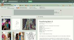 Desktop Screenshot of kissthisgirl1.deviantart.com