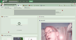 Desktop Screenshot of darkprincessarianna.deviantart.com
