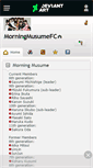 Mobile Screenshot of morningmusumefc.deviantart.com