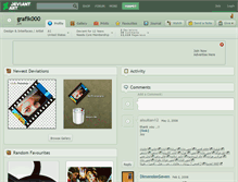 Tablet Screenshot of grafik000.deviantart.com