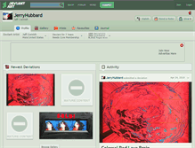Tablet Screenshot of jerryhubbard.deviantart.com