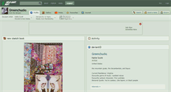 Desktop Screenshot of greenchucks.deviantart.com
