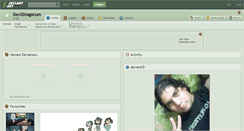 Desktop Screenshot of devildragorum.deviantart.com