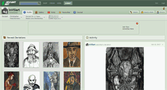 Desktop Screenshot of invisiart.deviantart.com