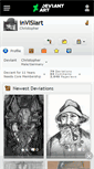 Mobile Screenshot of invisiart.deviantart.com