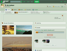 Tablet Screenshot of fir-de-matase.deviantart.com