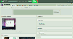 Desktop Screenshot of alexalexoe.deviantart.com