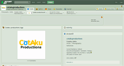 Desktop Screenshot of cotakuproductions.deviantart.com