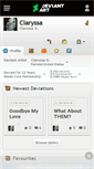 Mobile Screenshot of claryssa.deviantart.com