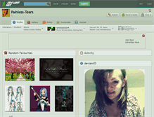 Tablet Screenshot of painless-tears.deviantart.com