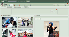 Desktop Screenshot of kitska.deviantart.com