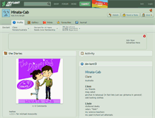 Tablet Screenshot of hinata-cab.deviantart.com