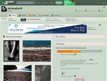 Tablet Screenshot of akronadorer.deviantart.com