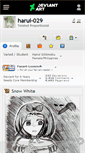 Mobile Screenshot of harui-029.deviantart.com