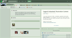 Desktop Screenshot of halfwolves.deviantart.com