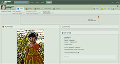 Desktop Screenshot of gobig77.deviantart.com