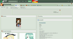 Desktop Screenshot of herzlosseele.deviantart.com