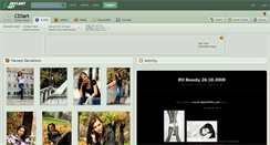 Desktop Screenshot of czoart.deviantart.com