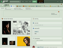 Tablet Screenshot of edis12.deviantart.com