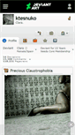 Mobile Screenshot of ktesnuko.deviantart.com