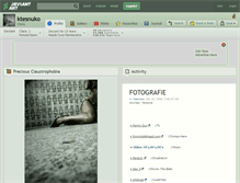 Tablet Screenshot of ktesnuko.deviantart.com