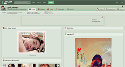 Desktop Screenshot of cynicxirony.deviantart.com