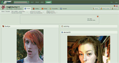 Desktop Screenshot of magicbunny11.deviantart.com