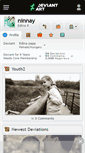 Mobile Screenshot of ninnay.deviantart.com