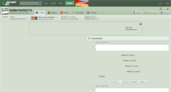 Desktop Screenshot of hiddenxartist316.deviantart.com