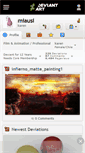 Mobile Screenshot of miausi.deviantart.com