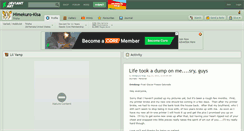 Desktop Screenshot of himekuro-kisa.deviantart.com