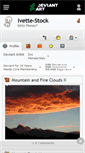 Mobile Screenshot of ivette-stock.deviantart.com