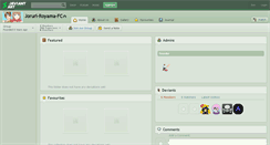 Desktop Screenshot of joruri-royama-fc.deviantart.com