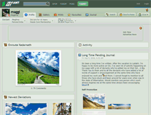 Tablet Screenshot of maggi.deviantart.com