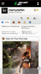Mobile Screenshot of czarnystefan.deviantart.com