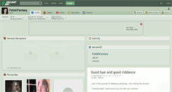 Desktop Screenshot of fetishfantasy.deviantart.com