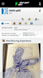 Mobile Screenshot of mini-yeti.deviantart.com