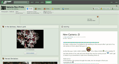Desktop Screenshot of natures-paw-prints.deviantart.com