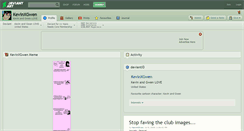 Desktop Screenshot of kevinxgwen.deviantart.com