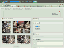 Tablet Screenshot of furtech.deviantart.com