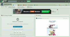 Desktop Screenshot of fanficfetishist.deviantart.com