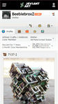 Mobile Screenshot of beeblebroxz.deviantart.com