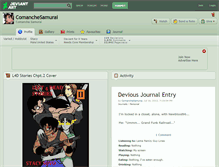 Tablet Screenshot of comanchesamurai.deviantart.com