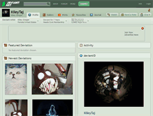 Tablet Screenshot of kileytaj.deviantart.com