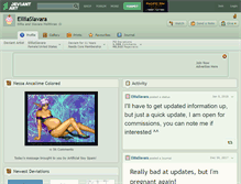 Tablet Screenshot of eilliasiavara.deviantart.com