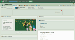 Desktop Screenshot of lucario-guild.deviantart.com