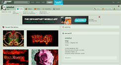 Desktop Screenshot of ankebut.deviantart.com